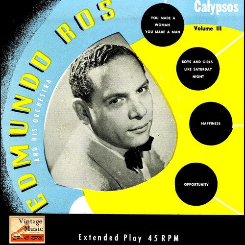 Vintage Dance Orchestras Nº 67 - EPs Collectors "Edmundo Ros Sing Calypsos"