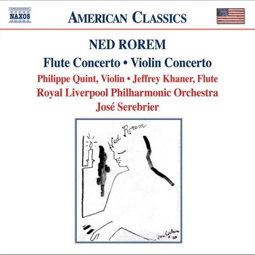 Rorem: Violin Concerto - Flute Concerto - Pilgrims