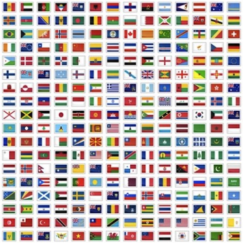 100 National Anthems Around, of, and from the World