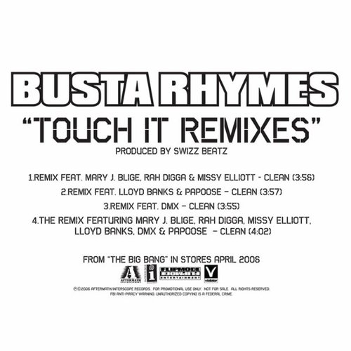 Touch It Remixes (Explicit Version) - Single