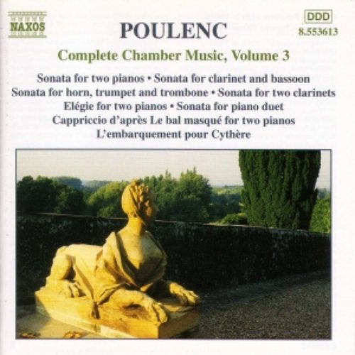 POULENC: Sonata for Two Pianos / Clarinet Sonatas