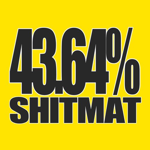 43​.​64% Shitmat