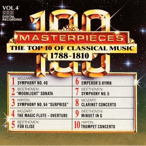 100 Masterpieces, Vol.4 - The Top 10 Of Classical Music: 1788 - 1810