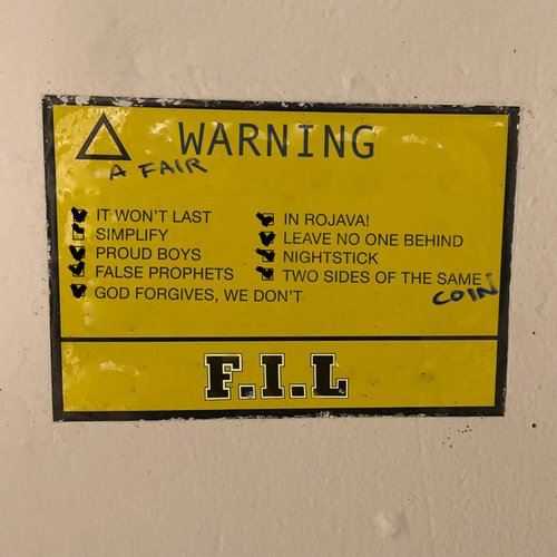 A Fair Warning