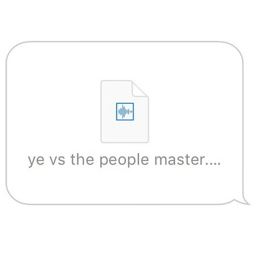 Ye vs. the People (starring TI as the People)