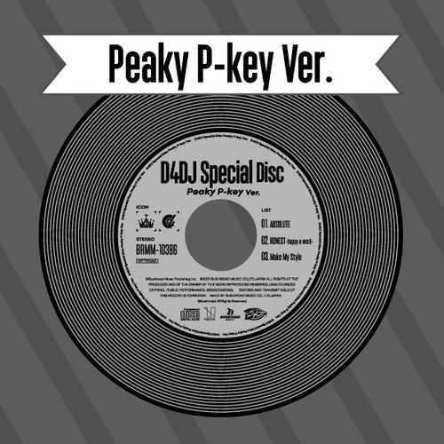 D4DJ Special Disc Peaky P-key Ver.