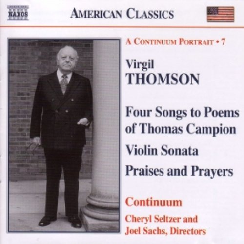 THOMSON, V.: Vocal and Chamber Works