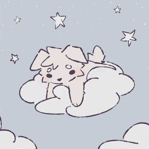 fluffy clouds