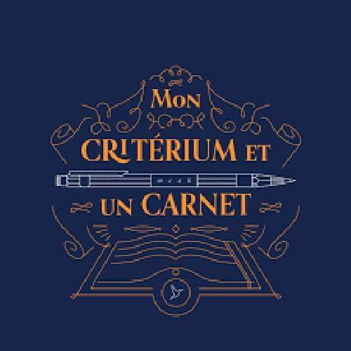 Mon critérium et un carnet
