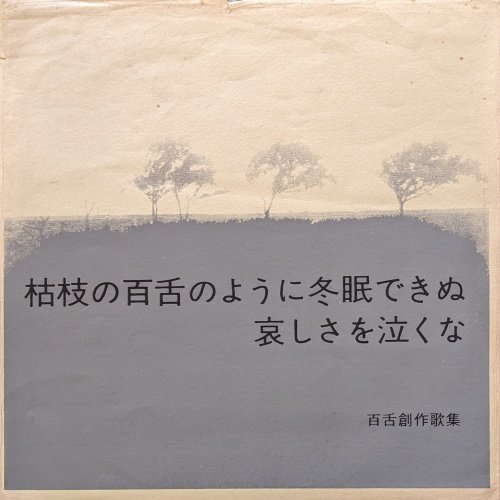 枯枝の百舌のように冬眠できぬ哀しさを泣くな (百舌創作歌集)