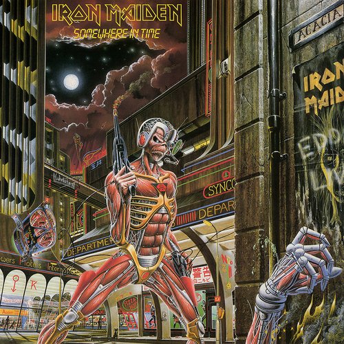 Iron Maiden『Somewhere In Time』CP32-5158 Somewhere In Time (1987, 1st Press, Cp32-5158) — Iron Maiden | Last.fm