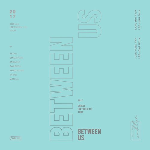 CNBLUE [BETWEEN US] TOUR DVD