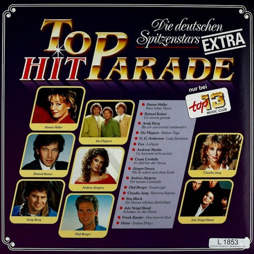 Top Hit Parade Extra. Die Deutschen Spitzenstars