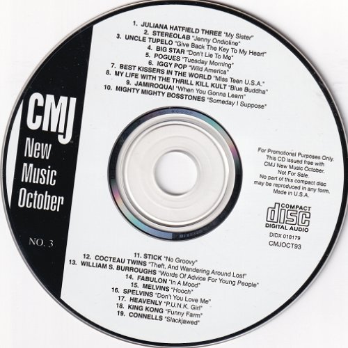 CMJ New Music Monthly, Volume 3: October 1993