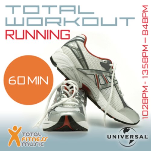 Total Workout Running 102 - 135 - 84bpm Ideal For Jogging, Running, Treadmill & General Fitness