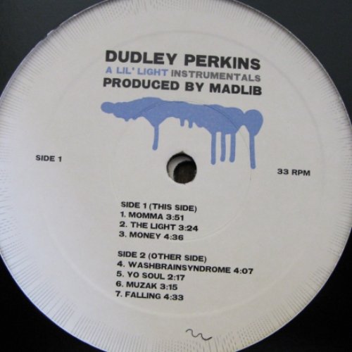 Dudley Perkins 'a Lil' Light' Instrumentals