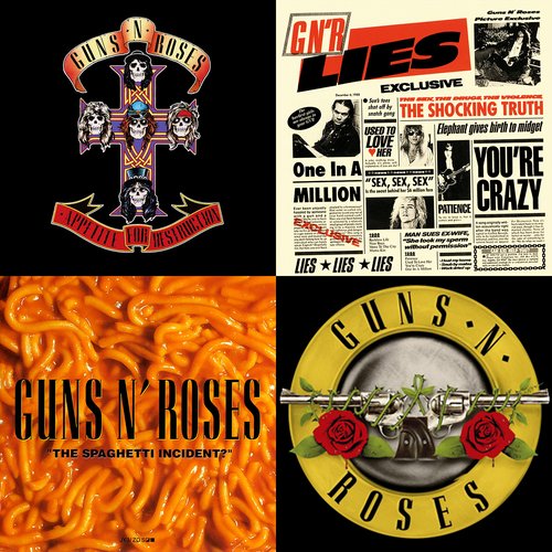Appetite For Destruction / G N'R Lies / The Spaghetti Incident