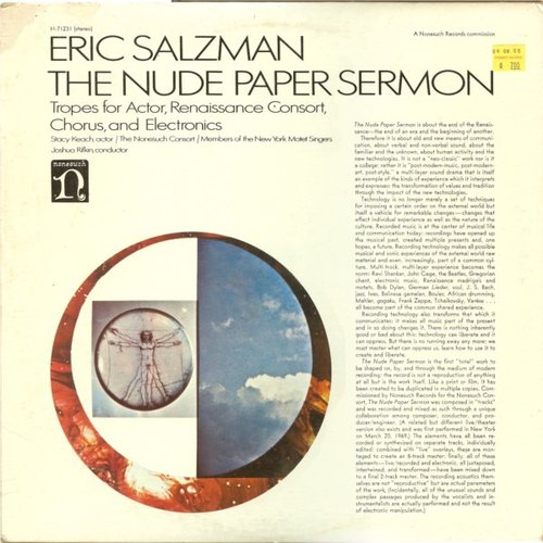 The Nude Paper Sermon