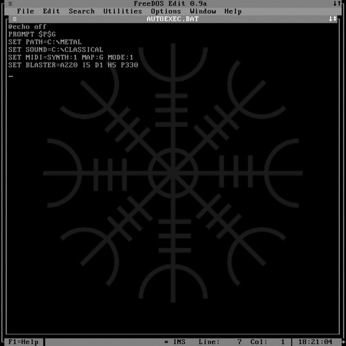 C​:​\​>EDIT AUTOEXEC​.​BAT