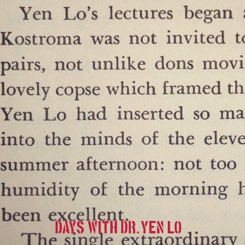 Days With Dr. Yen Lo [Explicit]