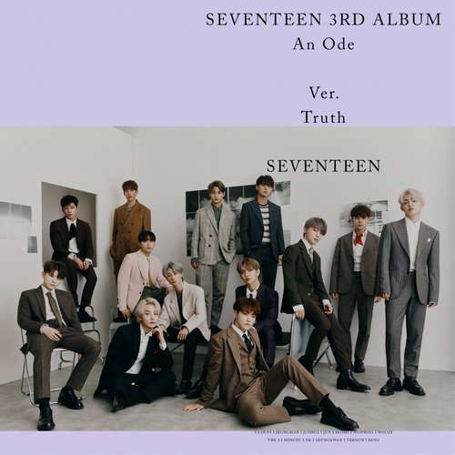 SEVENTEEN 3RD ALBUM ‘An Ode’