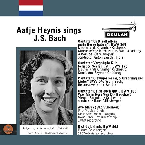 Aafje Heynis Sings J. S. Bach