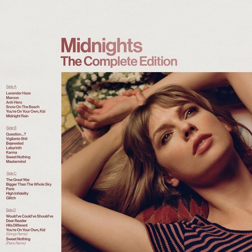 Taylor Swift Midnights 4枚セット Taylor Swift – Midnights 5 Vinyl Color Variants + CDs Slipcover