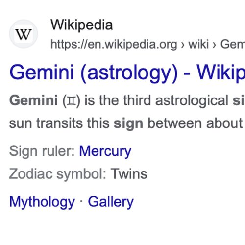 Gemini - Single