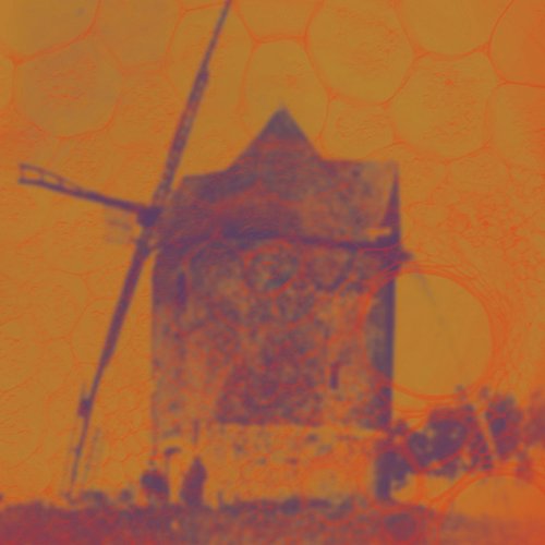 The Windmill of the Autumn sky