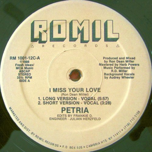 I Miss Your Love
