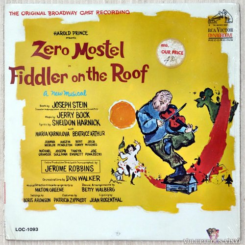 Fiddler on the Roof (Original Broadway Cast Recording) (Delluxe Edition)