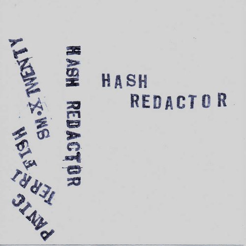 Hash Redactor