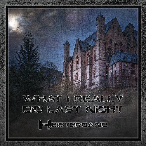 What I Really Did Last Night - Single