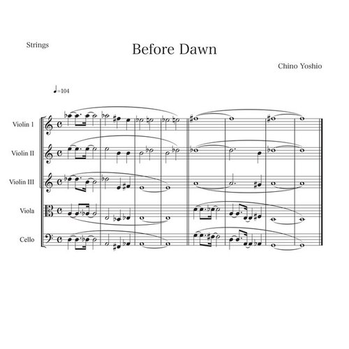 Before Dawn
