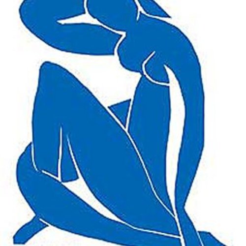 12 Paintings as Heard by the Eyes of the Cyborgs - Blue Nude II