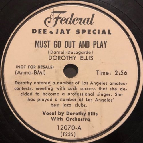 Must Go Out And Play / Drill Daddy Drill
