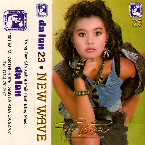 Bìa album Dạ Lan 023, ngày xưa được in trên băng cassette.