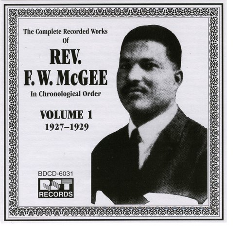 Rev. F.W. McGee Vol. 1 (1927-1929)