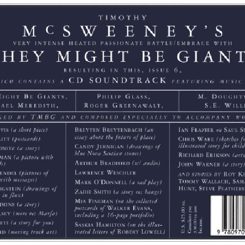They Might Be Giants vs. McSweeney's
