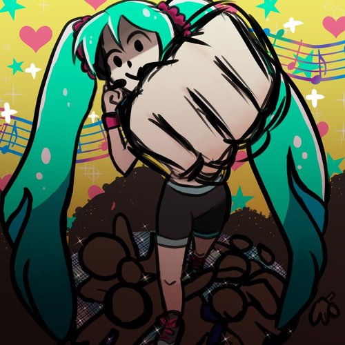 Hatsune Miku Is Going To Beat You To Death