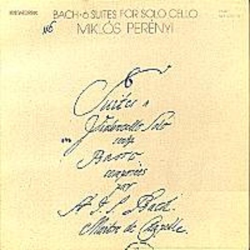 Bach: 6 Suites for Solo Cello