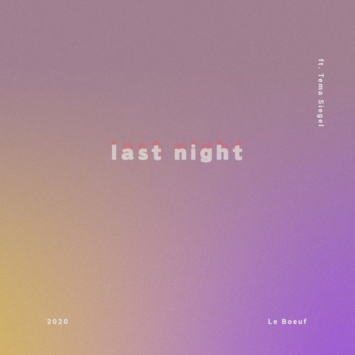 Last Night (feat. Tema Siegel)