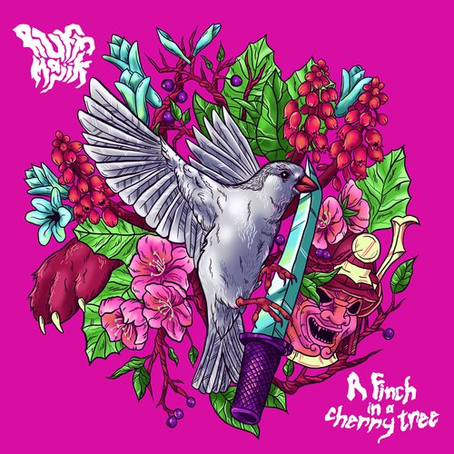 A Finch in a Cherry Tree