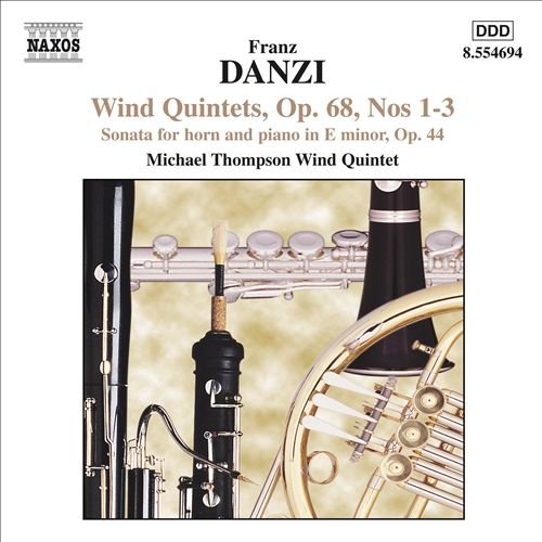 Danzi: Wind Quintets, Op. 68, Nos. 1-3 / Horn Sonata, Op. 44