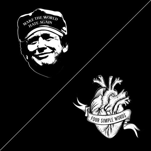 Make the World Hate Again / Four Simple Words [Explicit]