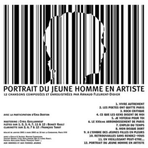 Portrait du jeune homme en artiste