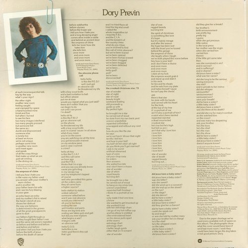 Dory Previn