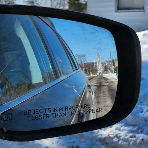 Objects in the Mirror are Closer Than They Appear - Single