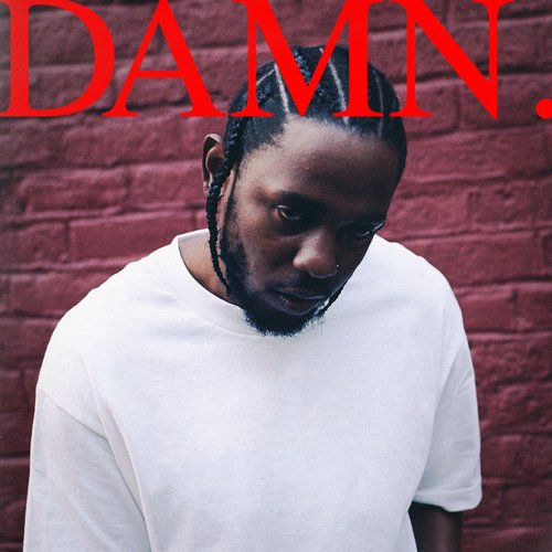 DAMN. by Kendrick Lamar album cover