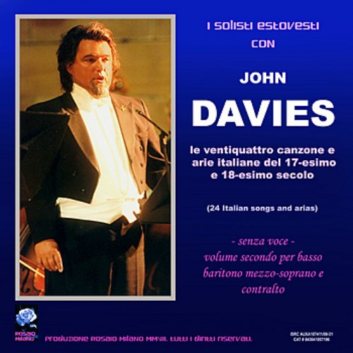 24 Italian Songs and Arias - Backing Tracks - Volume 2 - Low Keys